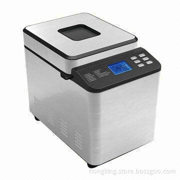 Bread Maker with Yoghurt Maker and Cooking Function, Stainless Steel Housing